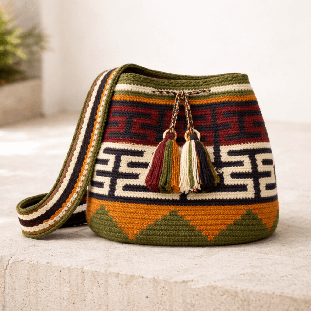 Ancestral Path - Handwoven Bag