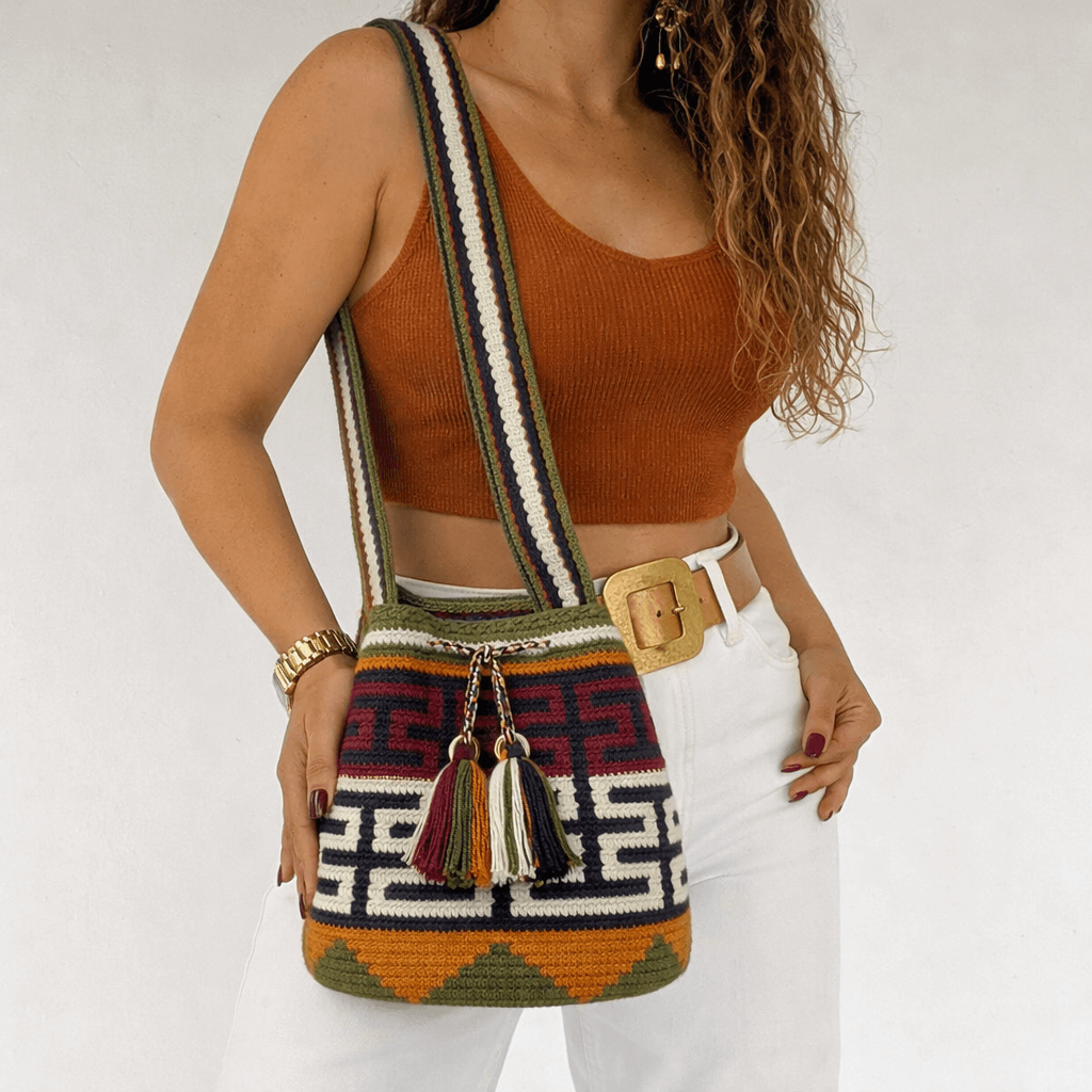 Ancestral Path - Handwoven Bag