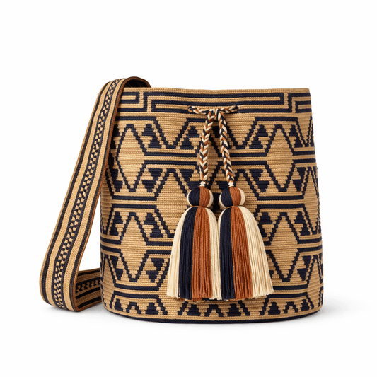 Echoes of Ancestry - Handwoven Bag