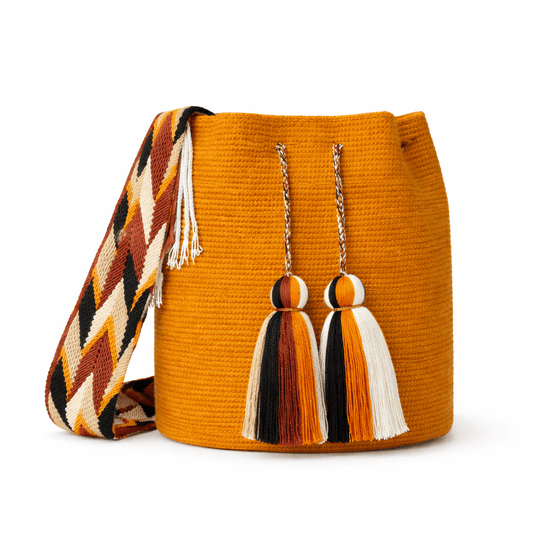 Golden Dune - Handwoven Bag