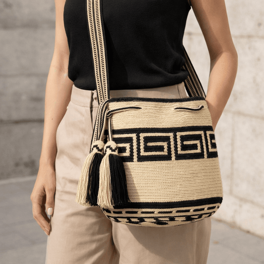 Midnight Sand - Handwoven Bag