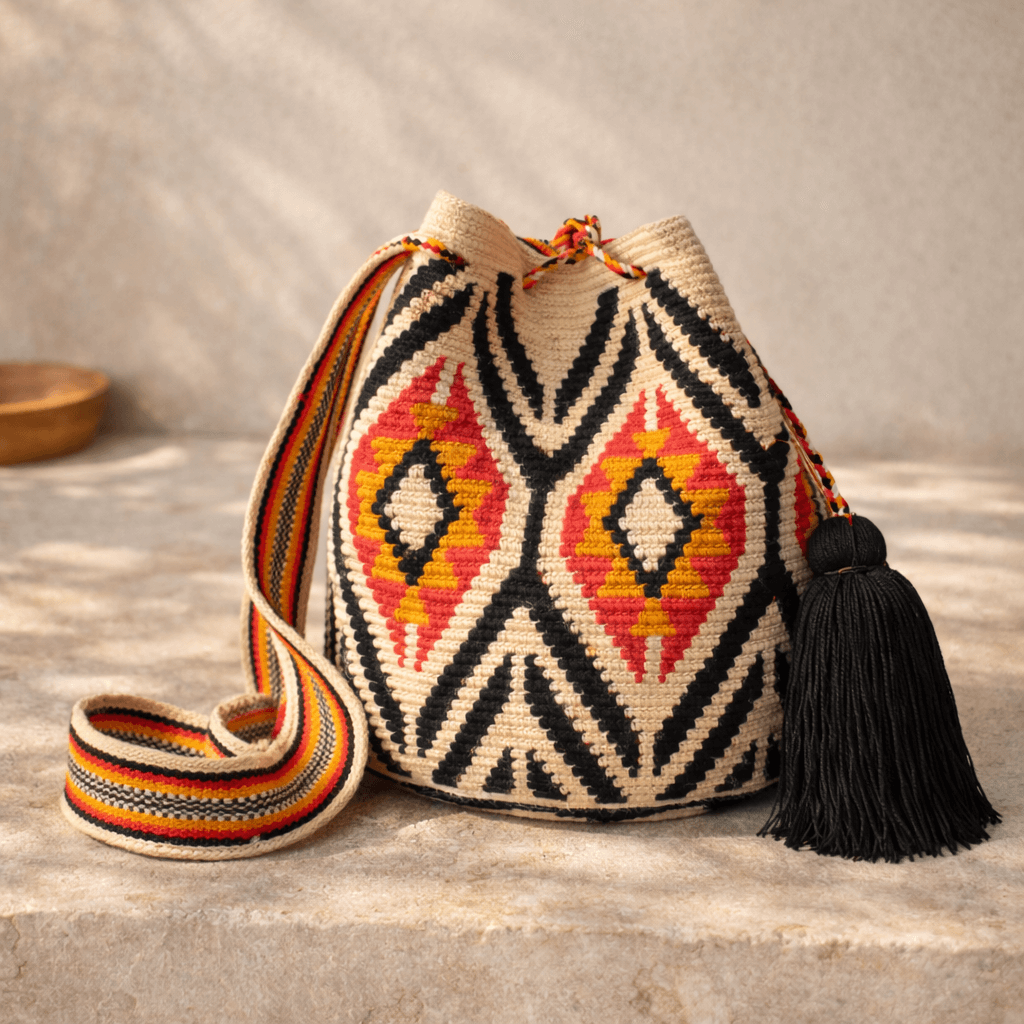 Sacred Flame - Handwoven Bag