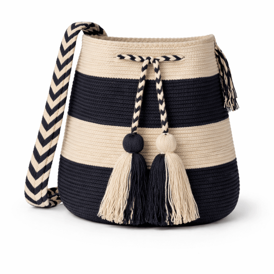 Sage Horizon - Handwoven Bag