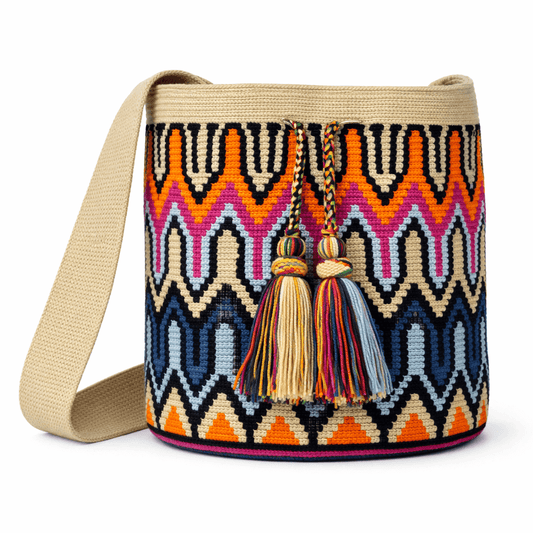 Sunrise Fiesta - Handwoven Bag