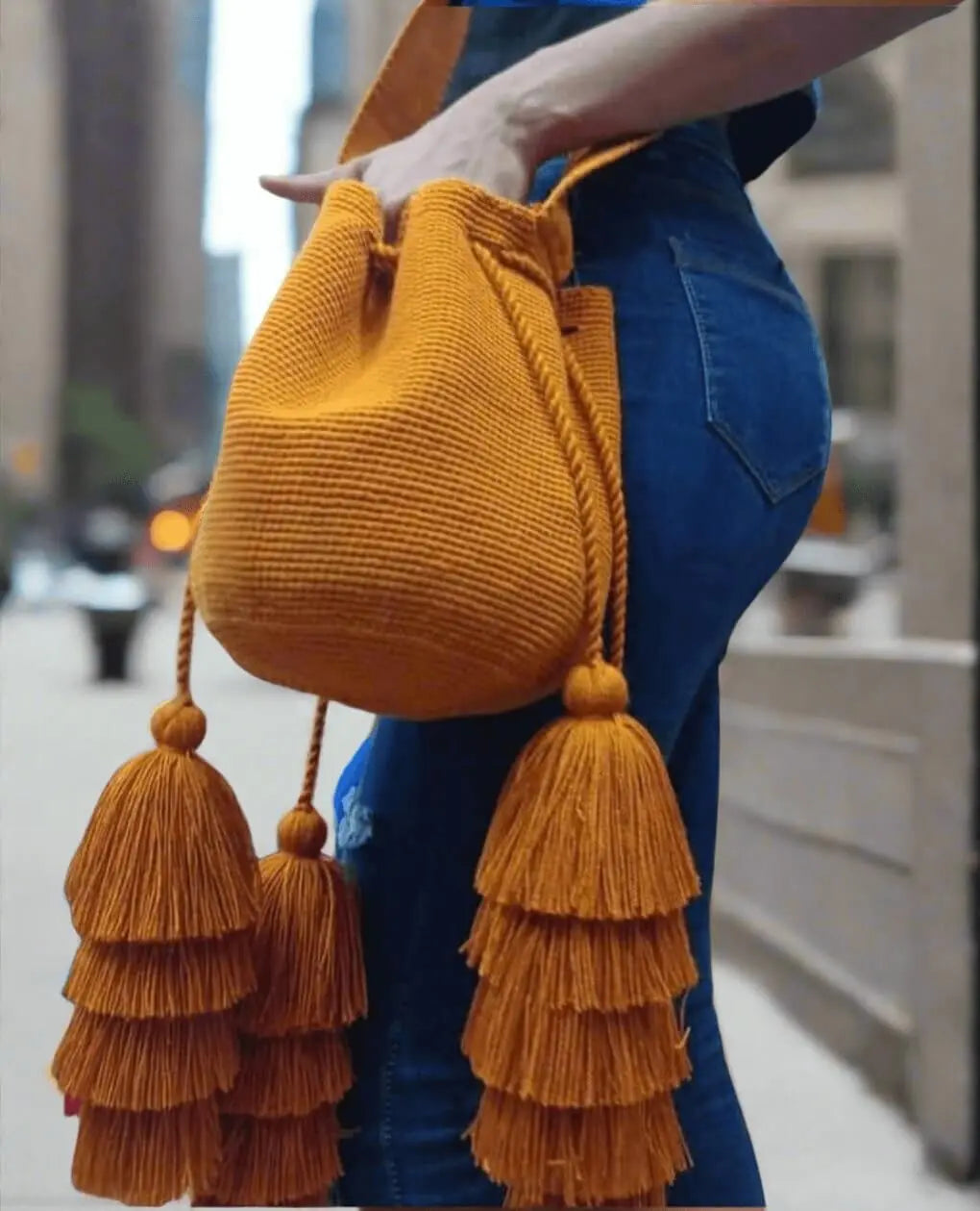 Sunset Tassel Bag - Bold and Beautiful