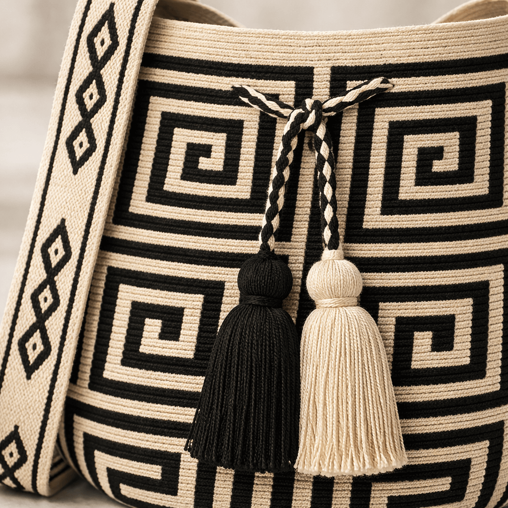 Boho Labyrinth - Handwoven Bag